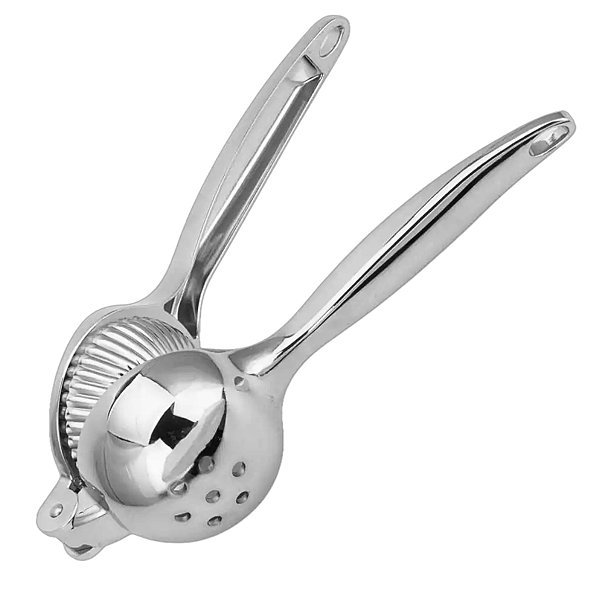 Espremedor de Limão Manual em Zinco 22cm Não Enferruja Cozinha Profissional Uny Home