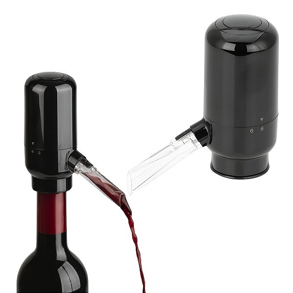 Aerador Decanter e Dispenser Automático à Pilha em ABS para Vinho Uny Home