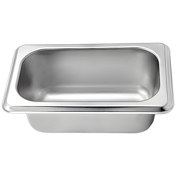 Cuba Gastronômica Aço Inox 1/9 Profundidade 6,5cm Para Servir Buffets Rechauds Restaurante - Ke Home