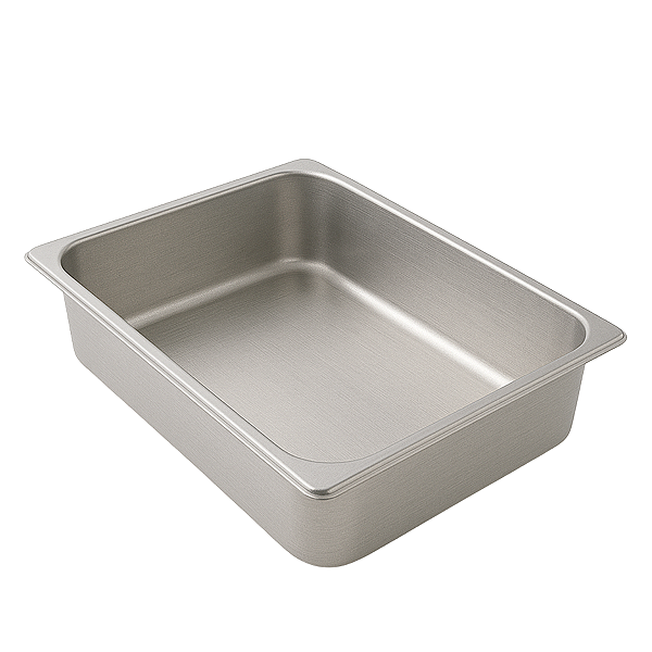 Cuba em Aço Inox Gastronômica 1/2 Para Servir Buffets Rechauds Self Service Restaurantes - Ke Home