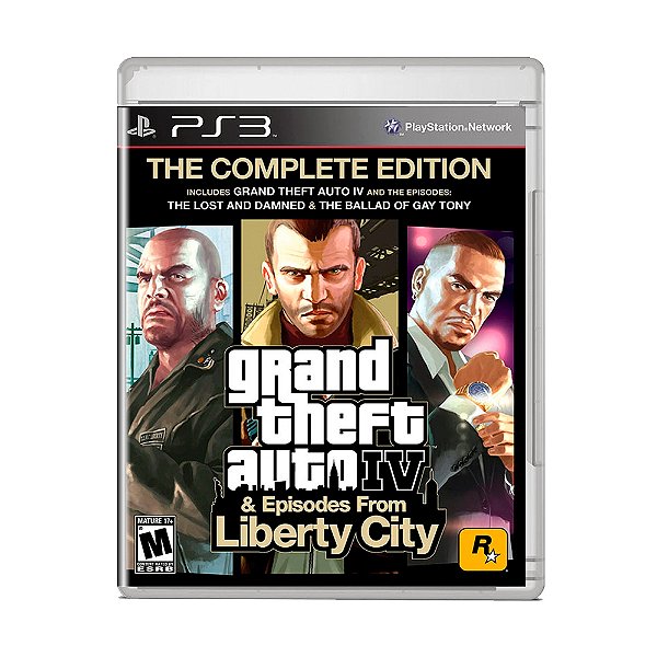 Jogo Grand Theft Auto IV & Episodes From Liberty City: The Complete Edition - PS3