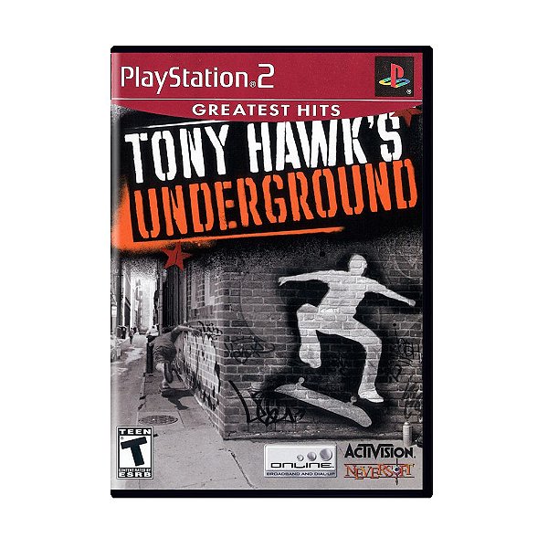 Jogo Tony Hawk's Underground - PS2