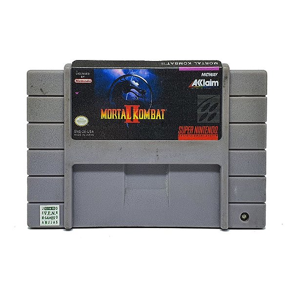 Jogo Mortal Kombat 2 - SNES