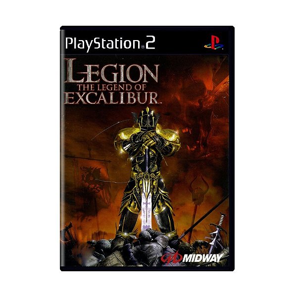 Jogo Legion The Legend of Excalibur - PS2