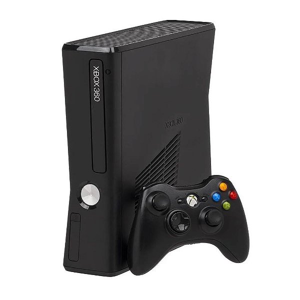 Console Xbox 360 Slim 4GB - Microsoft - Pc e Games !!!!!!!!!!! Pensou em  videogames e informática lembrou PceGames