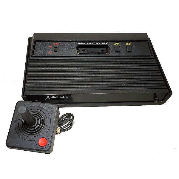 Console Atari 2600 com 2 Controles - Atari