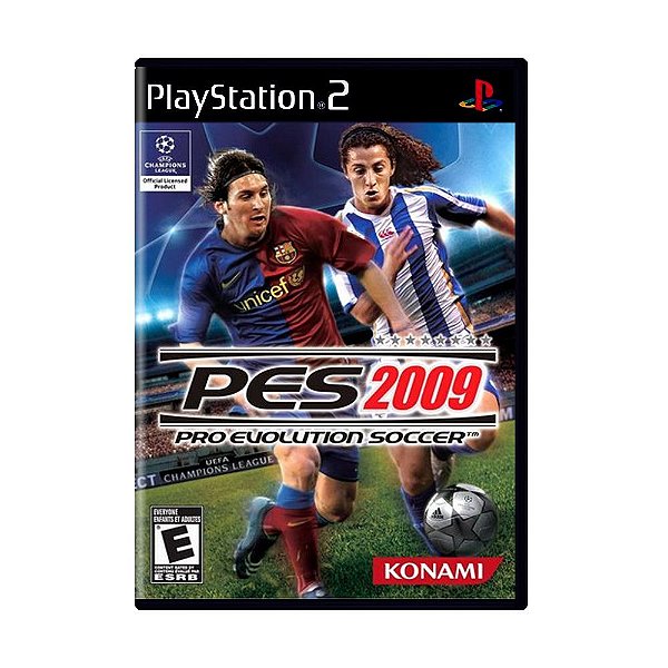 Jogo Pro Evolution Soccer 2009 - PS2