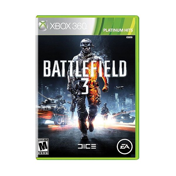Jogo Battlefield 3 (Platinum Hits) - Xbox 360