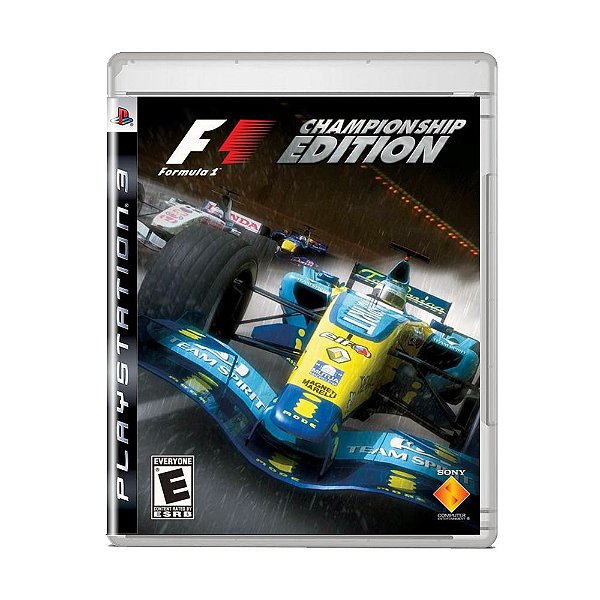 Jogo F1 Championship Edition - PS3