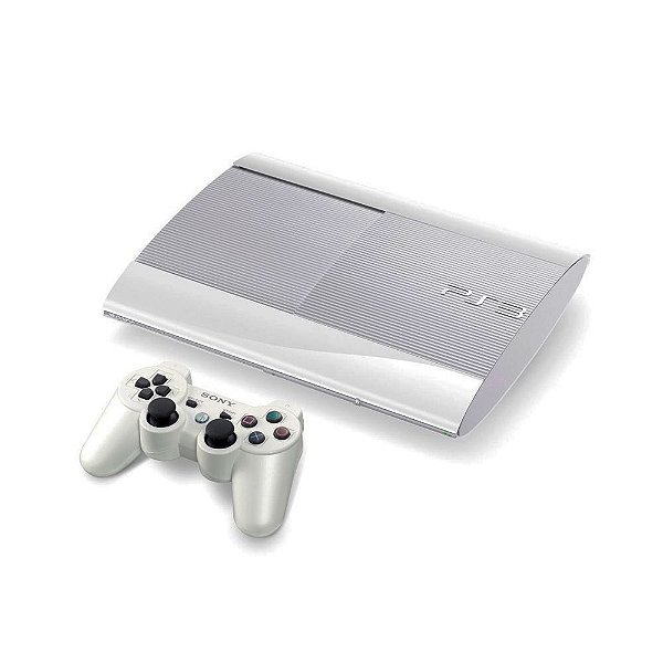Console PlayStation 3 Super Slim 250GB Branco - Sony