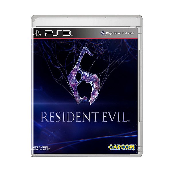 Jogo Resident Evil 6 (Capa Reimpressa) - PS3