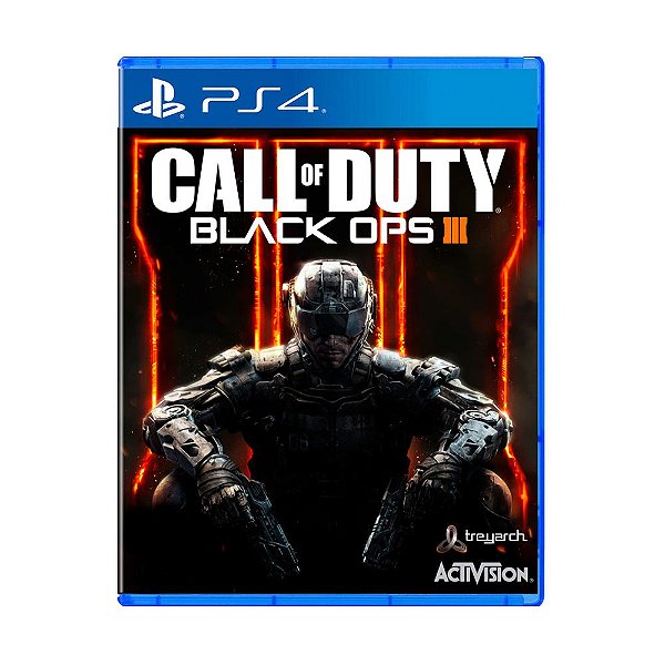 Jogo Call of Duty: Black Ops III ( Capa Reimpressa) - PS4