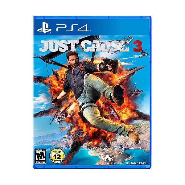 Jogo Just Cause 3 (Capa Reimpressa) - PS4