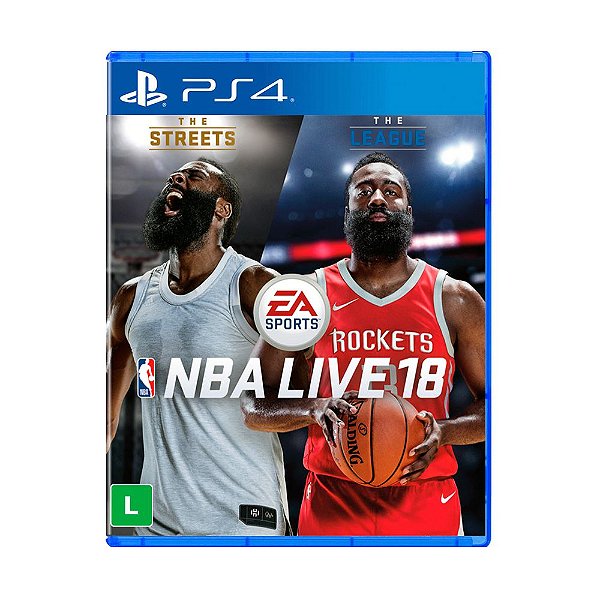 Jogo NBA Live 18 (Capa Reimpressa) - PS4