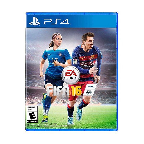 Jogo FIFA 16 (Capa Reimpressa) - PS4