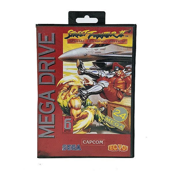 Jogo Street Fighter II: Special Champion Edition - Mega Drive