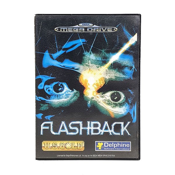 Jogo Flashback: The Quest for Identity - Mega Drive