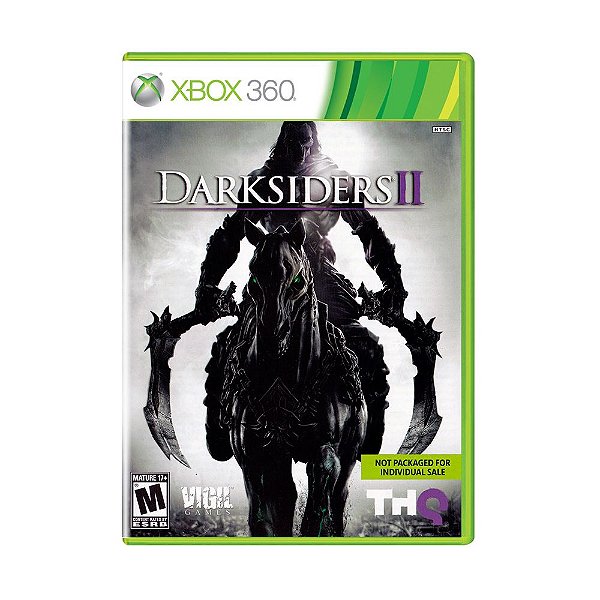 Official Xbox 360 cover art for Darksiders 2