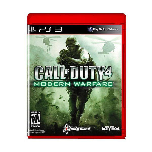 Jogo Call of Duty 4 Modern Warfare (Greatest Hits) - PS3