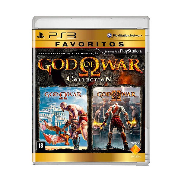 Jogo God of War Collection (Favoritos) - PS3