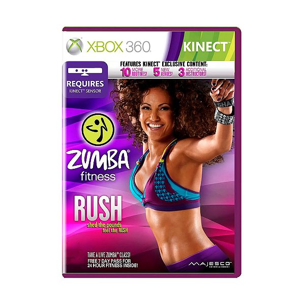 Jogo Zumba Fitness Rush - Xbox 360 [PAL]