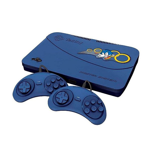 Console Sega Master System Evolution Com 132 Jogos - Tec Toy