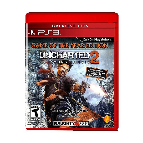 Jogo Uncharted 2: Among Thieves (Greatest Hits) - PS3