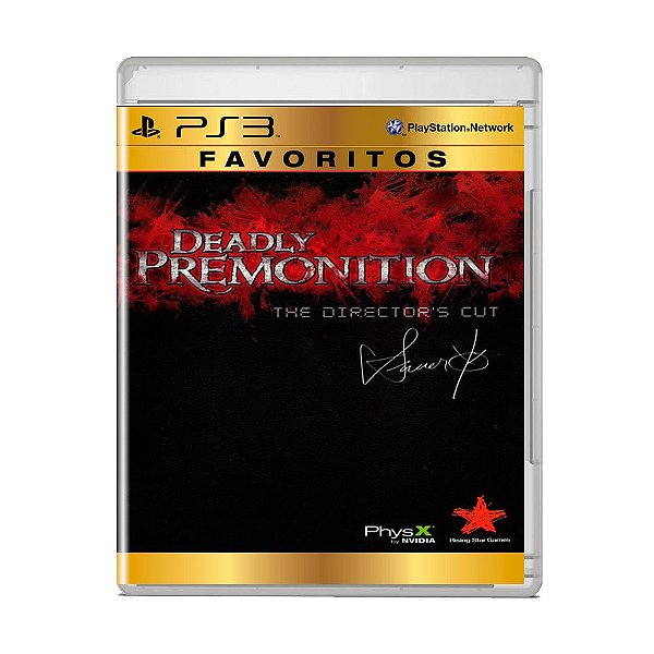 Jogo Deadly Premonition (Favoritos) - PS3