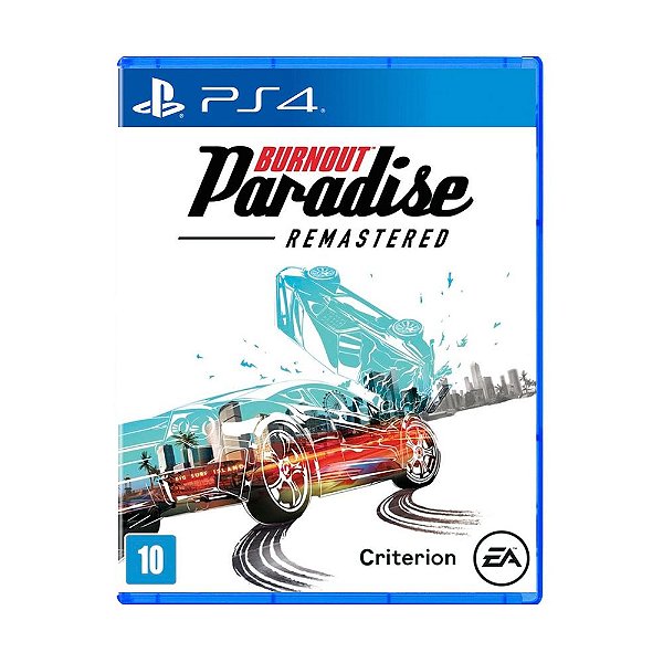 Jogo Burnout Paradise Remastered - PS4