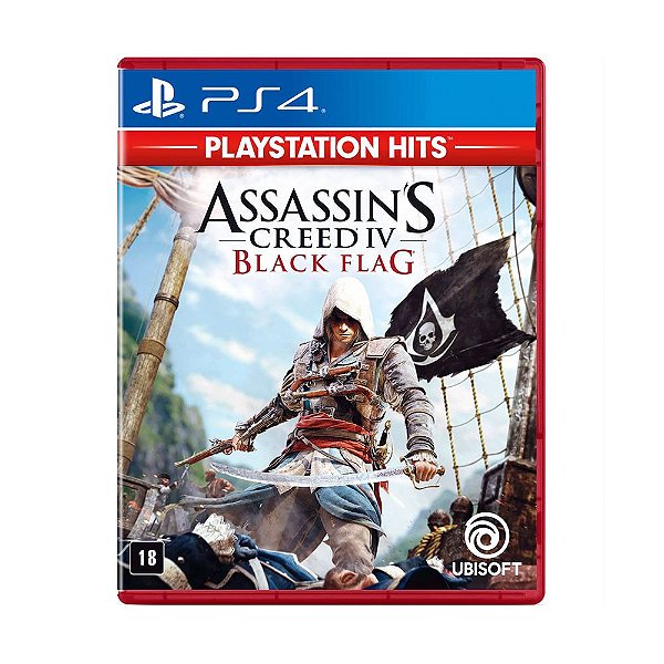 Jogo Assassins Creed IV 4: Black Flag - PS4