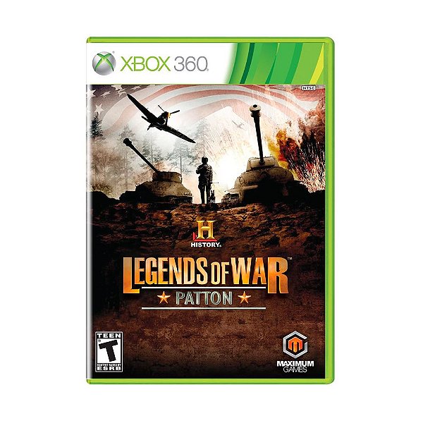 Jogo History Legends of War: Patton - Xbox 360