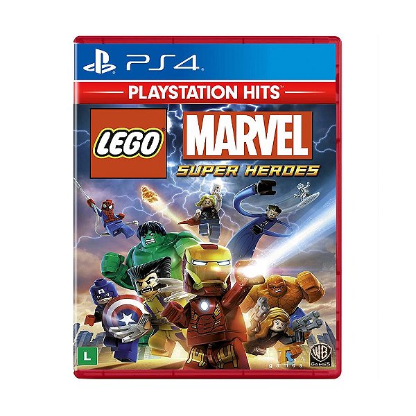 Jogo LEGO Marvel Super Heroes - PS4