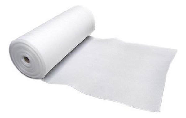 Manta Acrílica Perlon Filtros Aquário Lago Pena 3 150g 3cm por metro (1,40m largura)