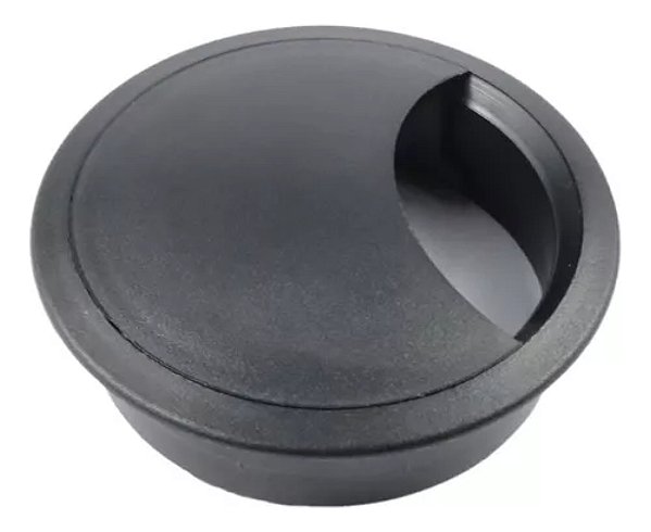 Passa Fio Acabamento Mesa Móveis Escritório 60mm