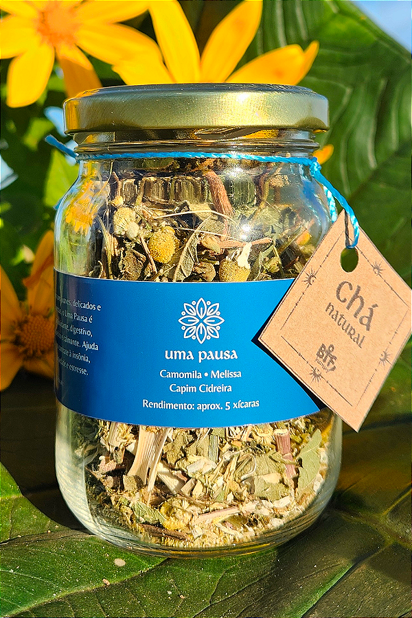 Chá Uma Pausa - Digestivo e Relaxante