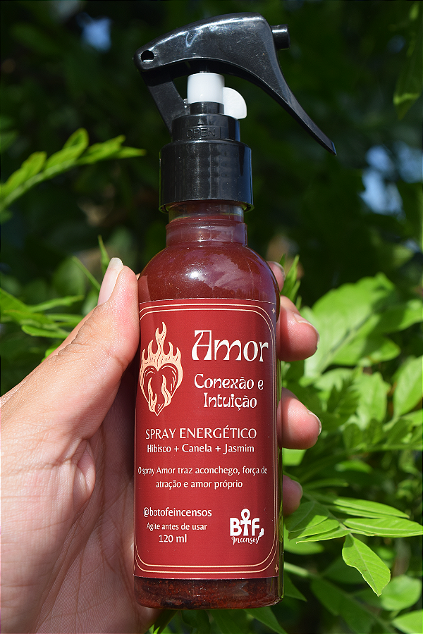 Spray Energético Amor - Conexão e Intuição (120ml)