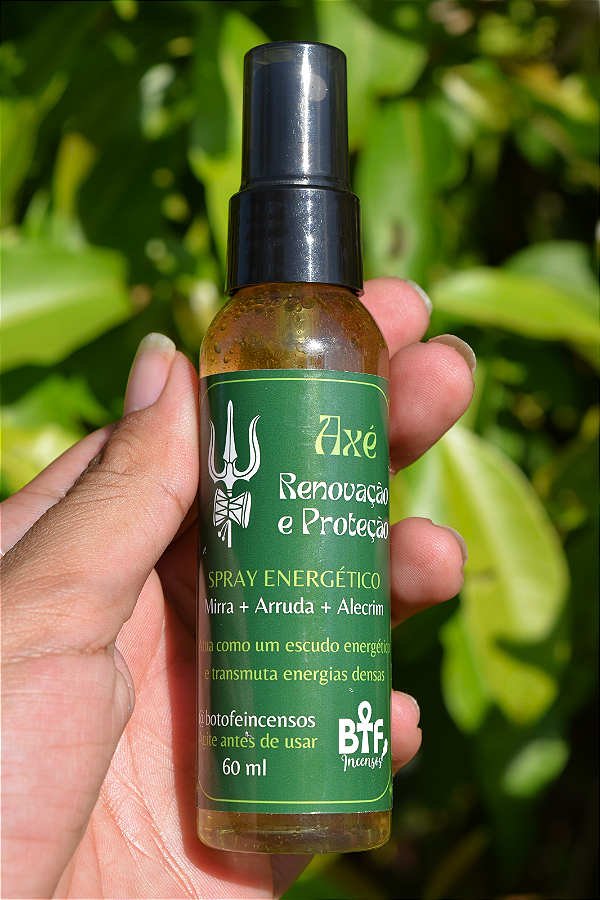 Spray Energético Axé - Renovação e Proteção (60ml)
