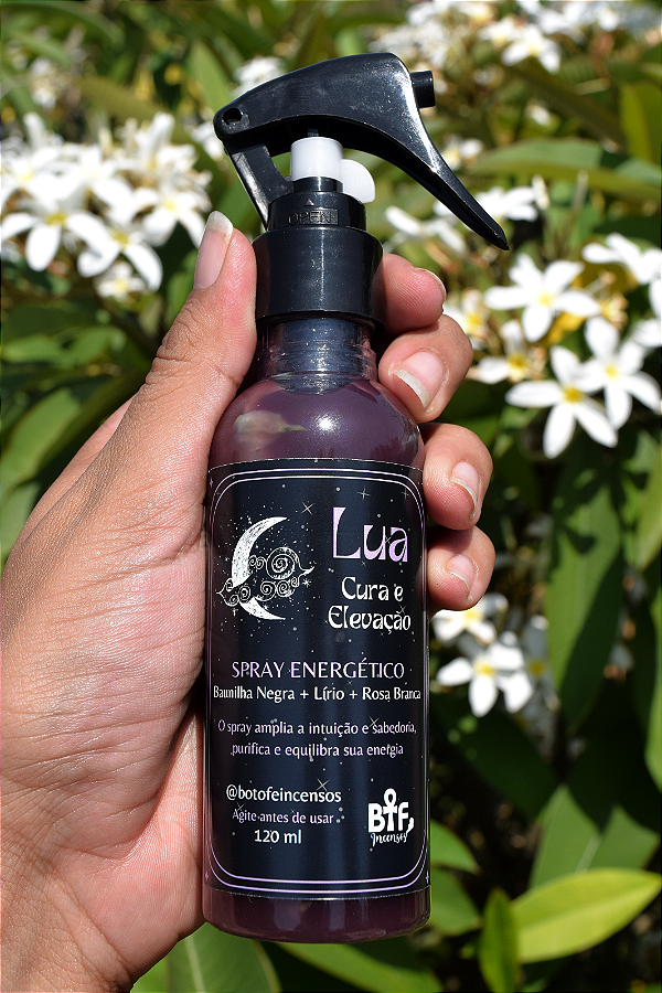 Spray Energético Lua - Cura e Elevação (120ml)