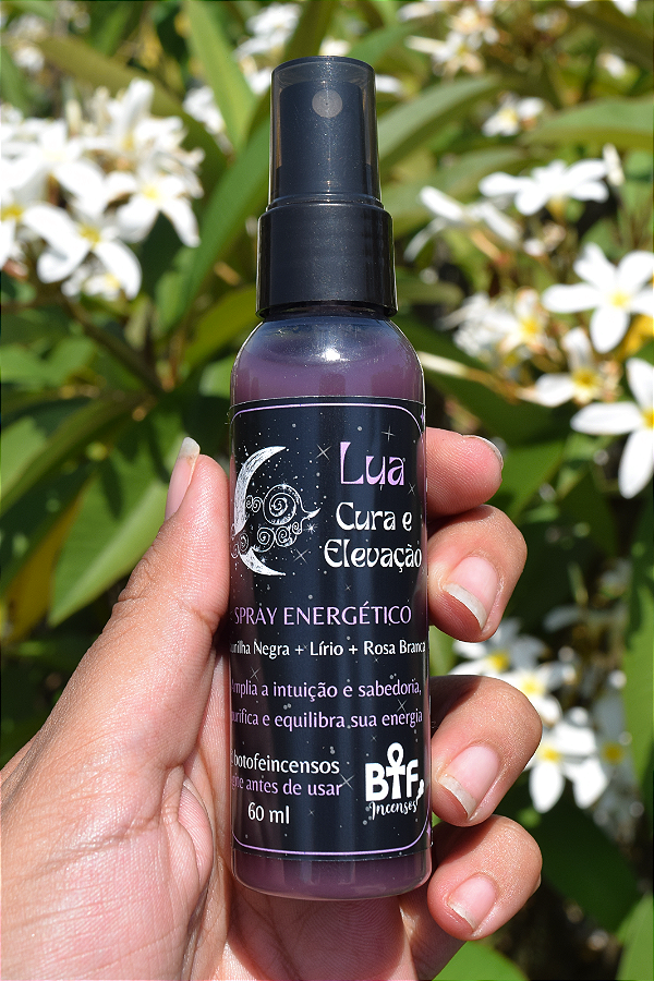 Spray Energético Lua - Cura e Elevação (60ml)