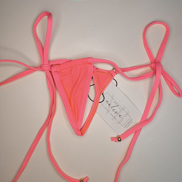 Calcinha Extreme Micro 2  com Lacinho - Dry Transparente