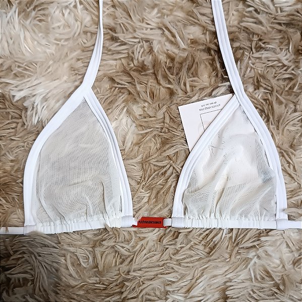 Top Micro - Tule Liso - TRANSPARENTE