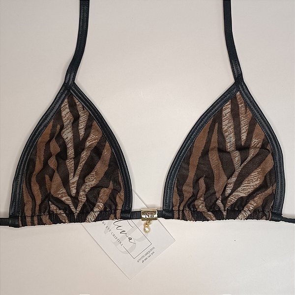 Top Basic Bronze sem Bojo - Ilusion Tigresa