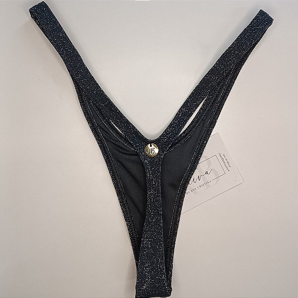 Calcinha Extreme Delta - Shine - Preto