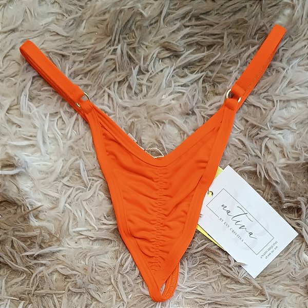 Calcinha Micro 4 Cameltoe Cós Fixo - Liso