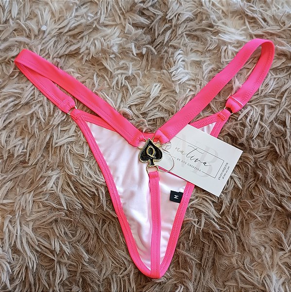 Calcinha Micro 4 Cós Fixo Hot Wife - Liso