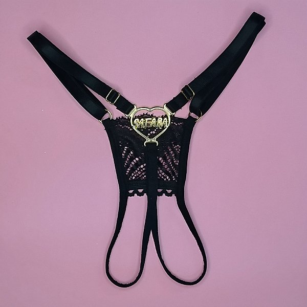 Calcinha Lingerie Micro Extreme 3 Aberta  - Afrodite