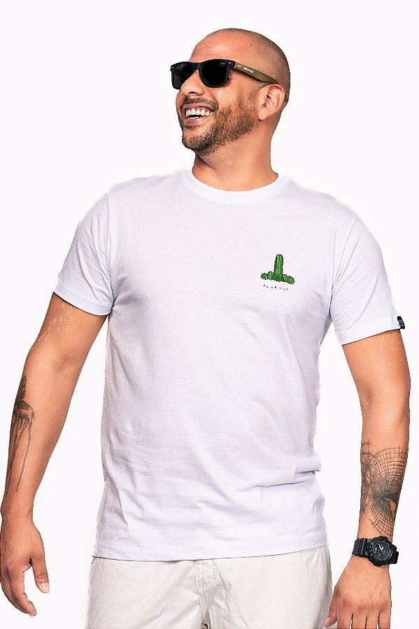 Camiseta Fucktus - branca