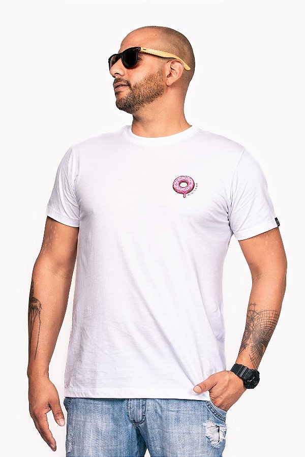 Camiseta Donut - branca