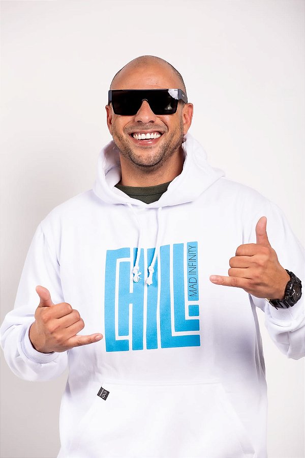MOLETOM CHILL BRANCO