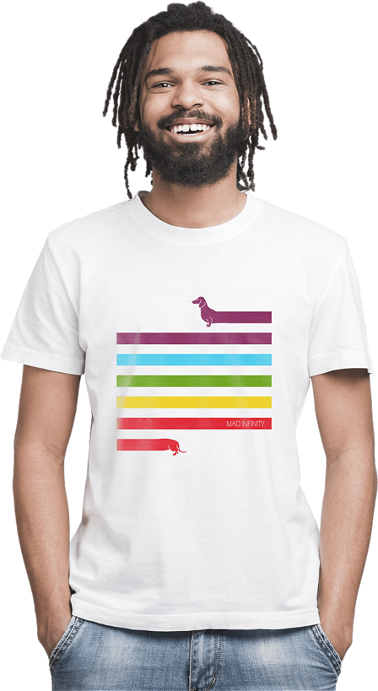 Camiseta Salsicha - Branca